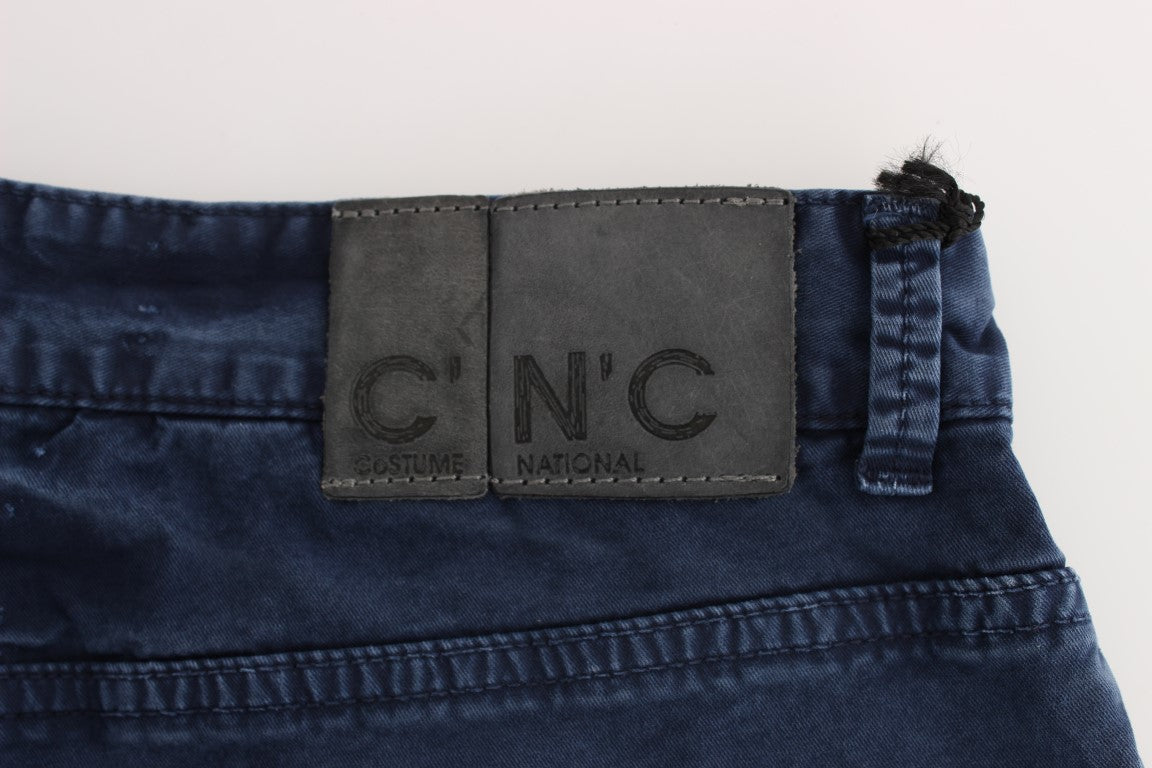 Costume National Chic Jeans denim blu vestibilità regolare