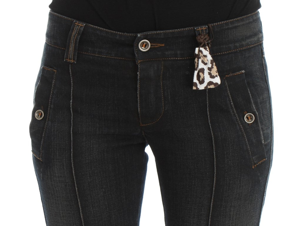 Ermanno Scervino Jeans chic slim fit in cotone italiano