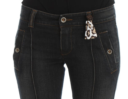 Ermanno Scervino Jeans chic slim fit in cotone italiano