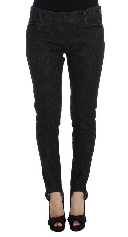 Ermanno Scervino Jeans eleganti slim fit blu