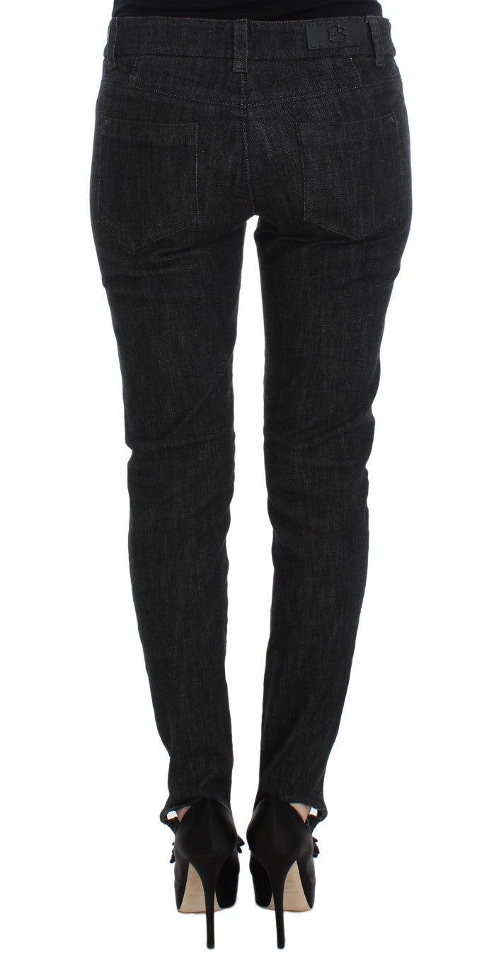 Ermanno Scervino Jeans eleganti slim fit blu