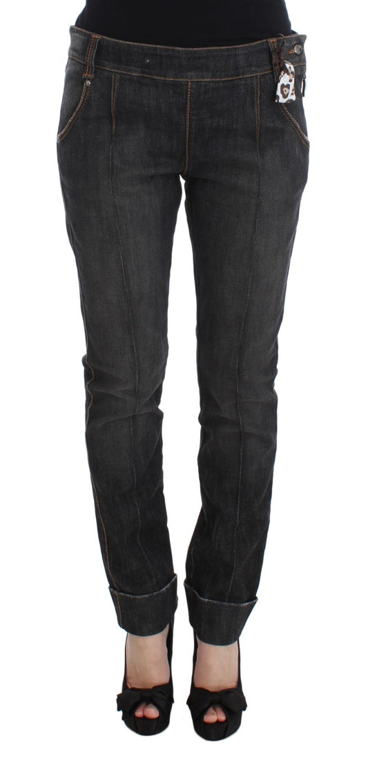 Jeans Ermanno Scervino Chic Slim Fit lavaggio grigio