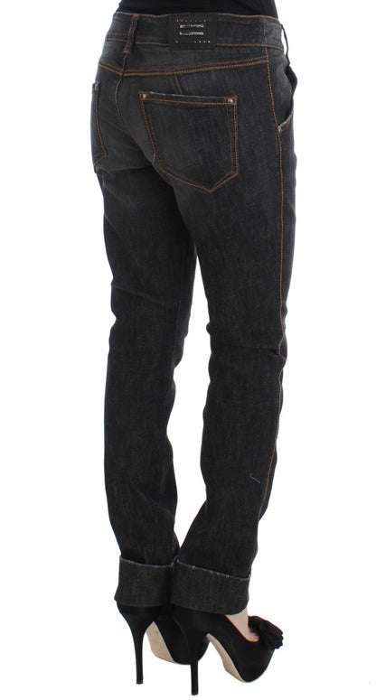 Jeans Ermanno Scervino Chic Slim Fit lavaggio grigio