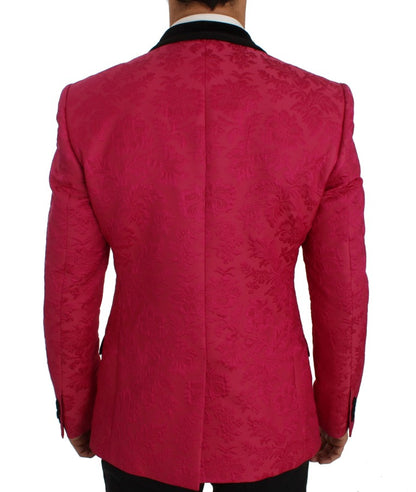 Blazer monopetto in broccato floreale di Dolce &amp; Gabbana