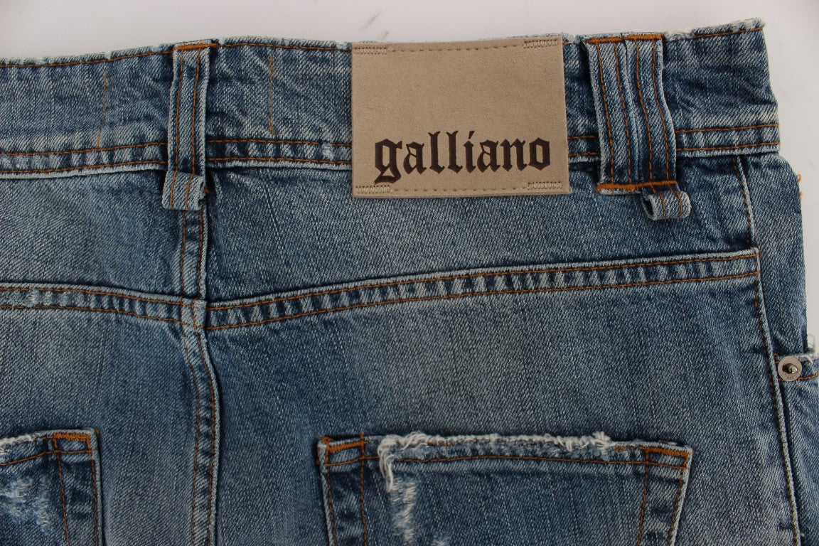 Jeans John Galliano Chic Boyfriend lavaggio blu