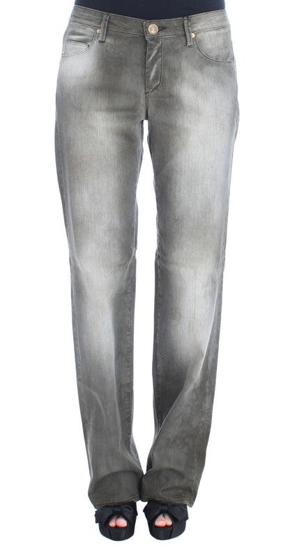 Jeans Boyfriend Ermanno Scervino Chic Lavaggio Grigio