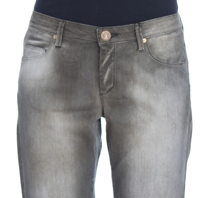 Jeans Boyfriend Ermanno Scervino Chic Lavaggio Grigio