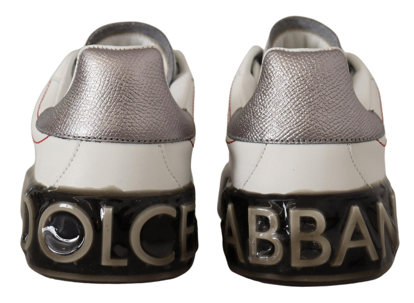 Dolce &amp; Gabbana Sneakers Eleganti in Pelle Bianca