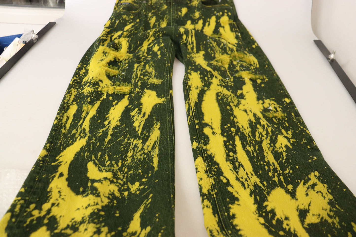 Dolce &amp; Gabbana Denim giallo sole a vita alta