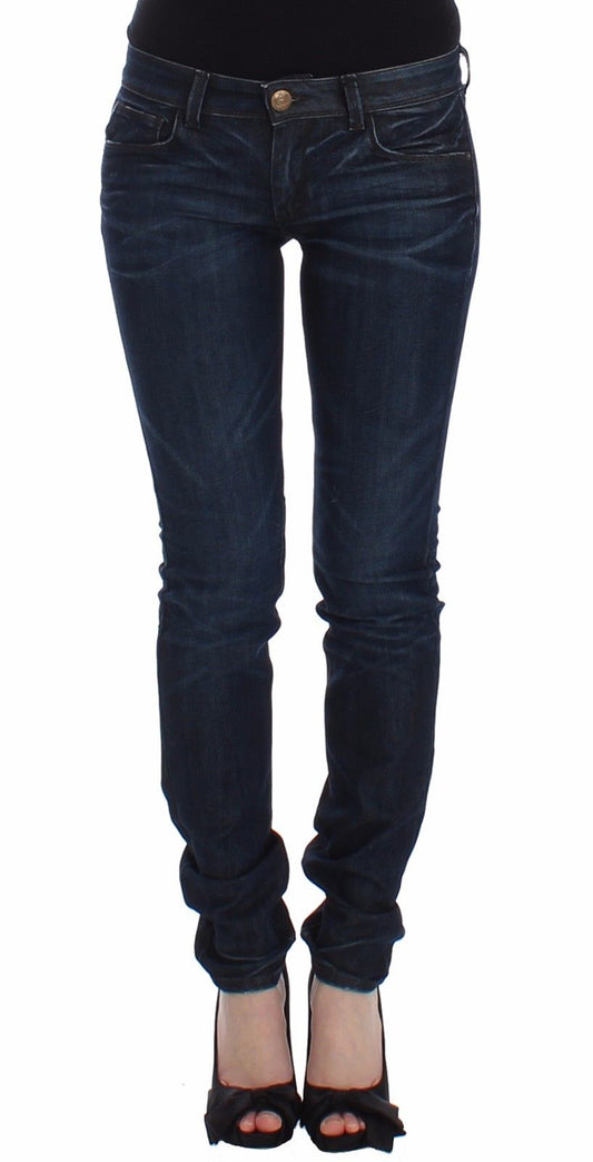 Ermanno Scervino Jeans skinny chic blu scuro