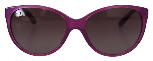 Occhiali da sole rotondi in acetato viola Chic Dolce &amp; Gabbana