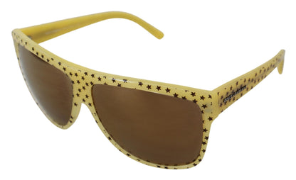 Occhiali da sole quadrati Stellar Chic Dolce &amp; Gabbana in giallo