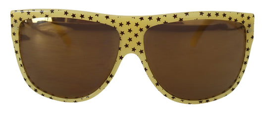 Occhiali da sole quadrati Stellar Chic Dolce &amp; Gabbana in giallo