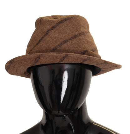 Dolce &amp; Gabbana Elegante cappello Fedora a tesa larga