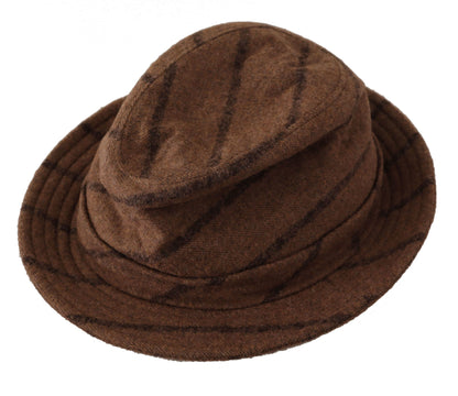 Dolce &amp; Gabbana Elegante cappello Fedora a tesa larga