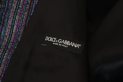 Dolce &amp; Gabbana Abito formale multicolor gilet in misto lusso