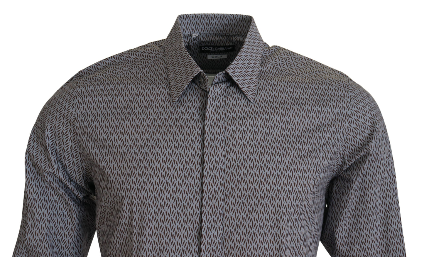 Camicia formale elegante slim fit in cotone Dolce &amp; Gabbana