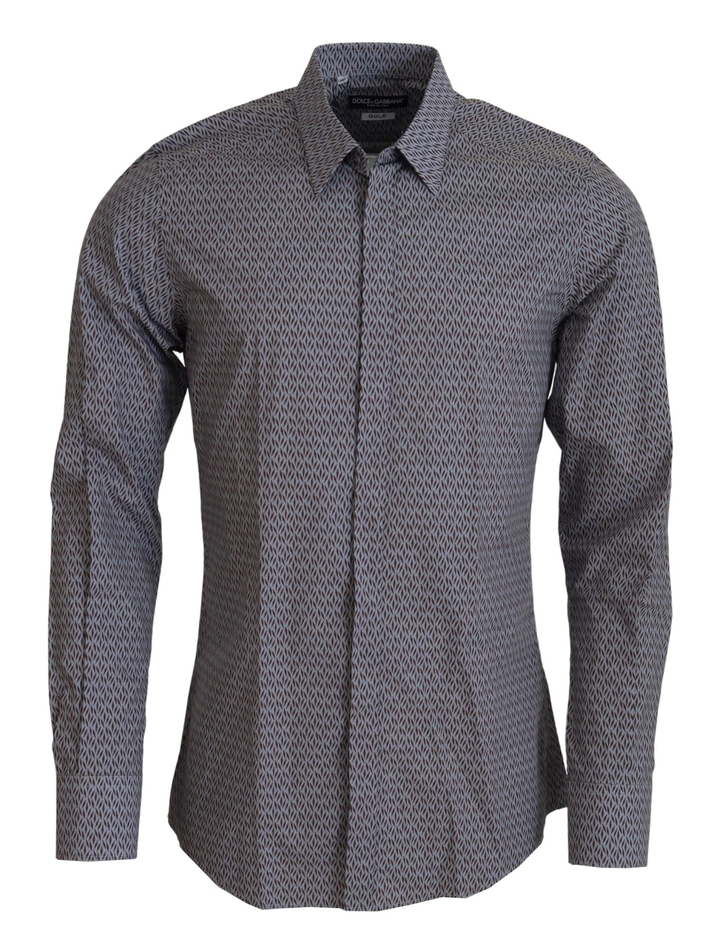 Camicia formale elegante slim fit in cotone Dolce &amp; Gabbana