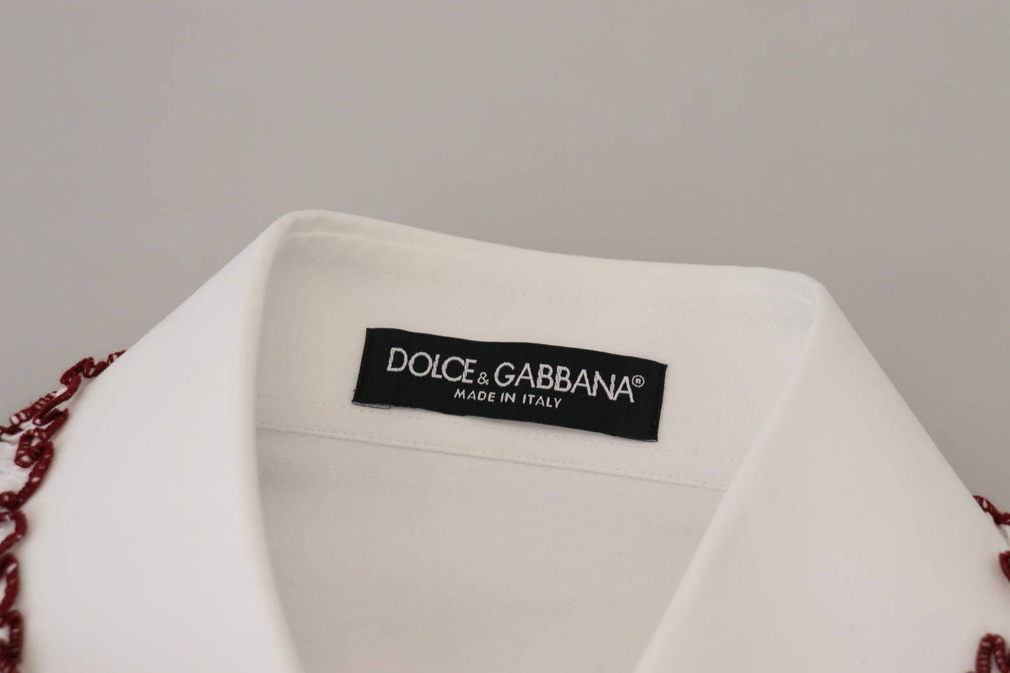 Dolce &amp; Gabbana Polo elegante in cotone bianco