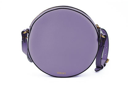 Versace Borsa a tracolla rotonda elegante viola