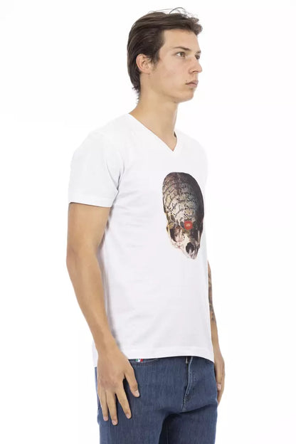 Trussardi Action T-shirt Uomo Cotone Bianco