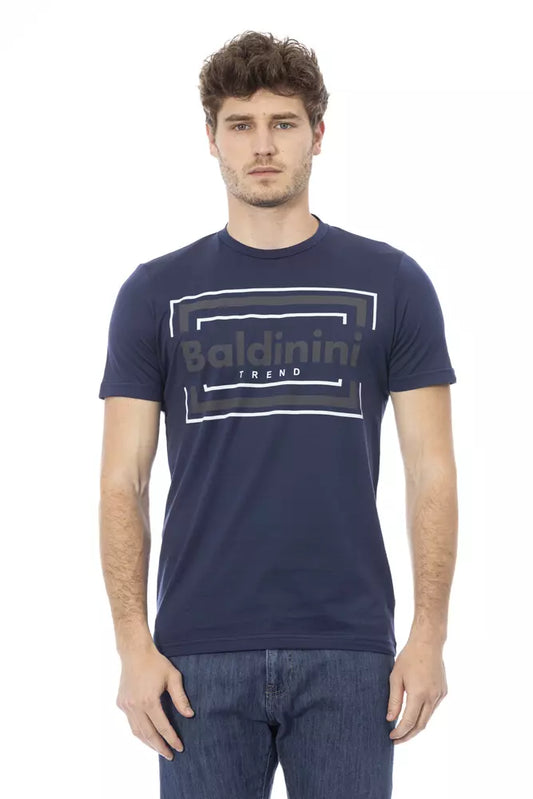 Baldinini Trend T-shirt uomo cotone blu