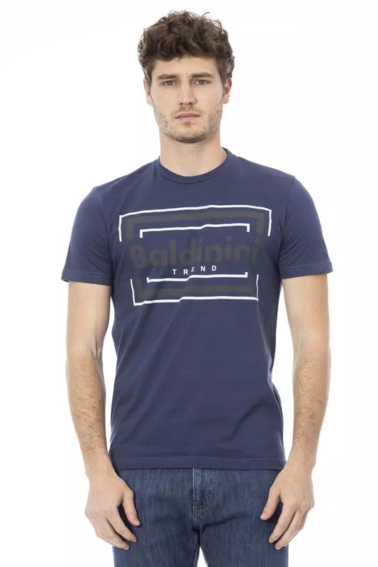 Baldinini Trend T-shirt uomo cotone blu