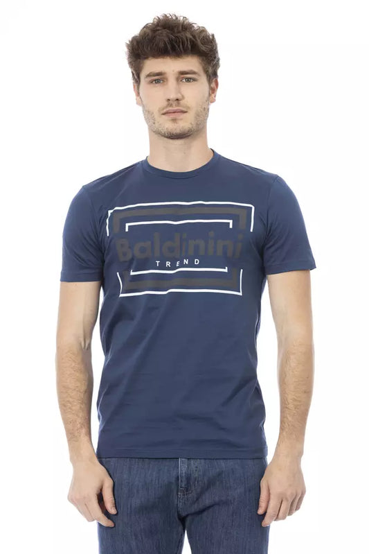 Baldinini Trend T-shirt uomo cotone blu