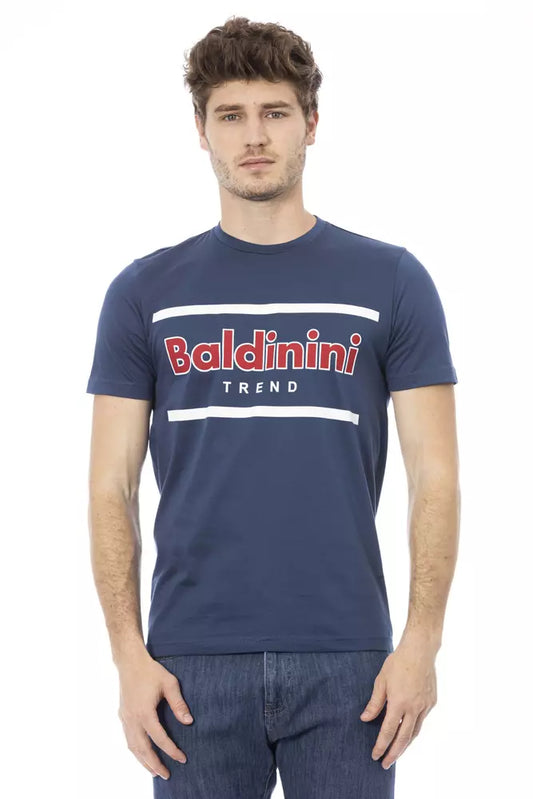 Baldinini Trend T-shirt uomo cotone blu