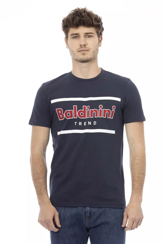 Baldinini Trend T-shirt uomo cotone blu