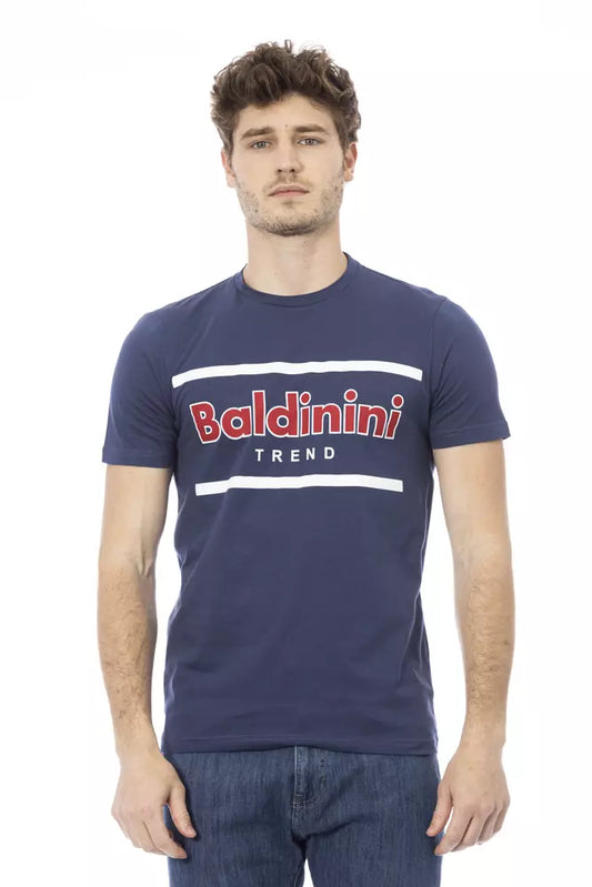 Baldinini Trend T-shirt uomo cotone blu