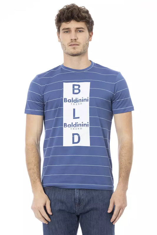 Baldinini Trend T-shirt uomo cotone blu