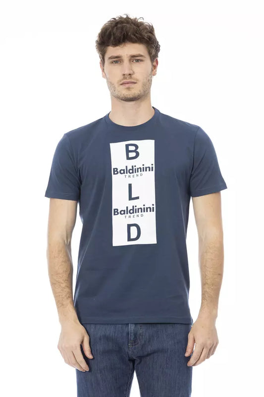 Baldinini Trend T-shirt uomo cotone blu