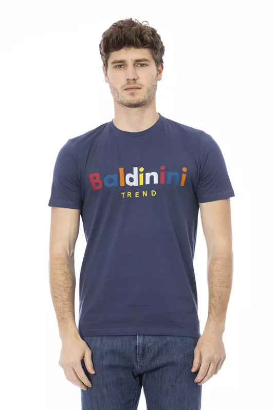 Baldinini Trend "T-shirt uomo cotone blu"