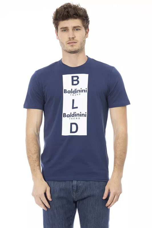 Baldinini Trend T-shirt uomo cotone blu