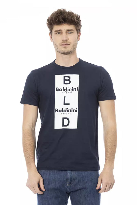 Baldinini Trend T-shirt uomo cotone blu