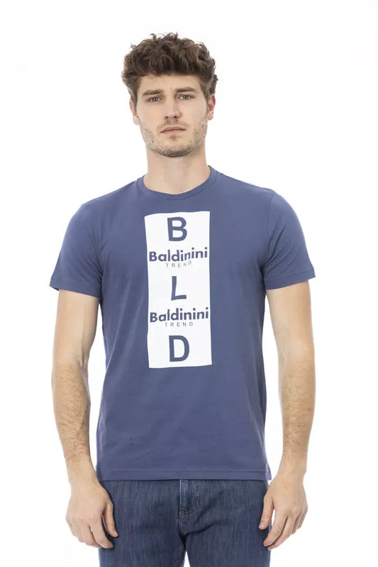 Baldinini Trend T-shirt uomo cotone blu