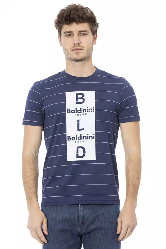 Baldinini Trend T-shirt uomo cotone blu