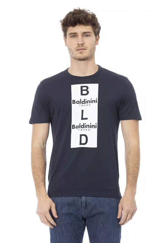 Baldinini Trend T-shirt uomo cotone blu