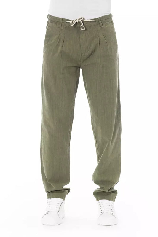 Pantaloni chino da uomo Baldinini Trend Army in cotone