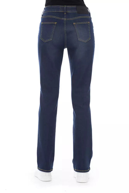 Jeans da donna Baldinini Trend in cotone blu