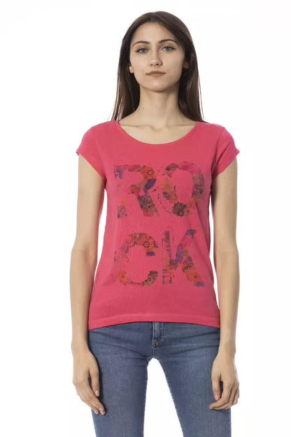 Trussardi Action Top Donna Cotone Rosa