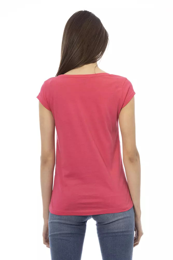 Trussardi Action Top Donna Cotone Rosa