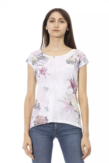 Trussardi Action Top Donna Cotone Bianco