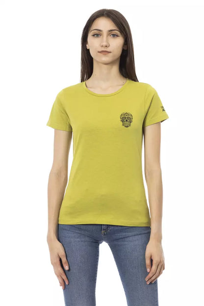 Trussardi Action Top Donna Cotone Verde