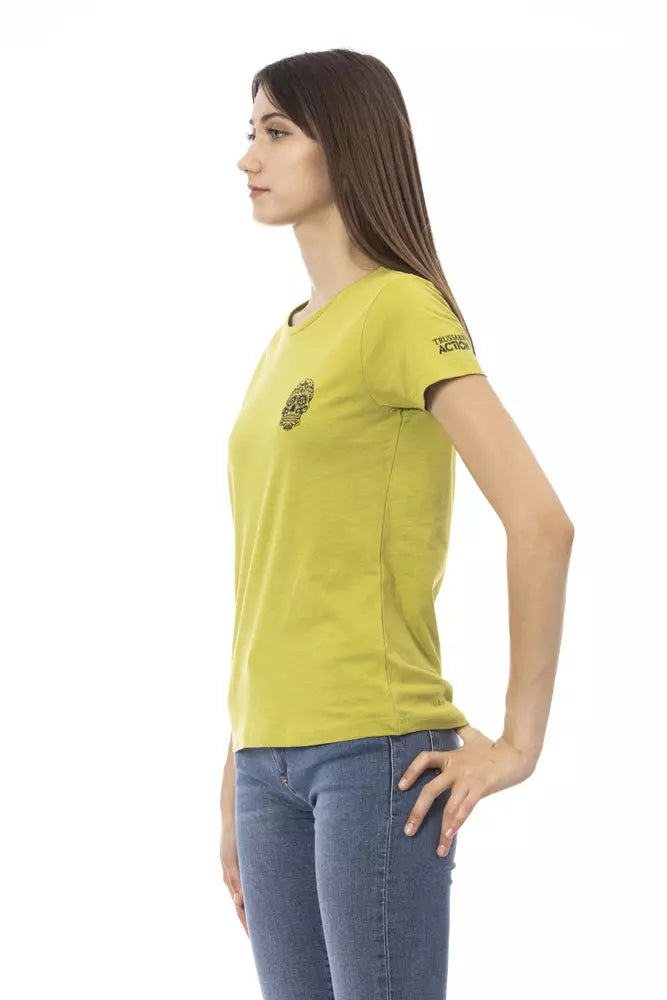 Trussardi Action Top Donna Cotone Verde