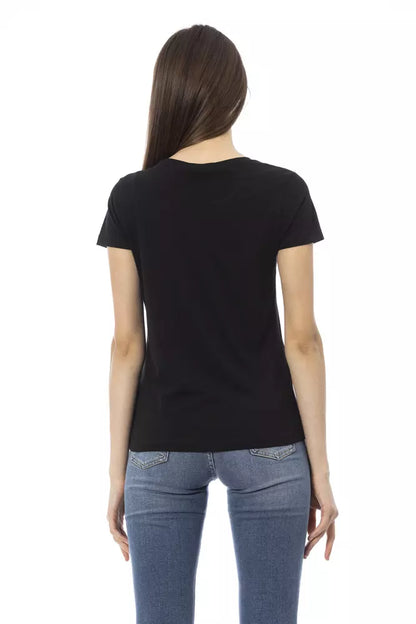 Trussardi Action T-Shirt Donna Cotone Nero