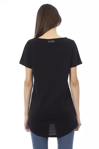 Trussardi Action Top Donna Cotone Nero