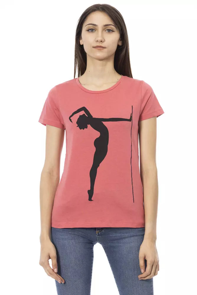 Trussardi Action Top Donna Cotone Rosa