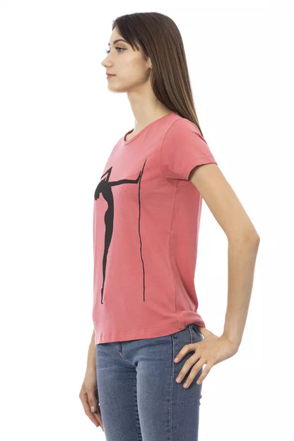 Trussardi Action Top Donna Cotone Rosa